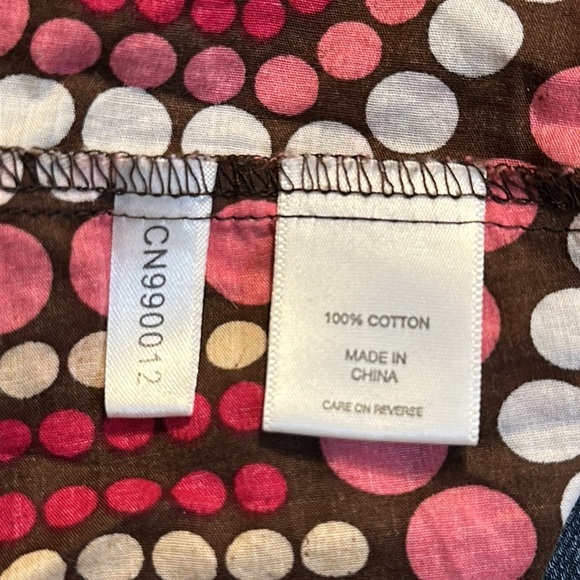 New York & Company Polka Dot‎ Notch Neck Dress Small - Picture 6 of 7